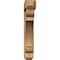 Ekena Millwork Olympic Craftsman Rough Sawn Bracket w/ Offset Brace, Western Red Cedar, 8"W x 46"D x 46"H BKT0806X46X46OLY04RWR - alternate 4